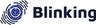 Blinking logo