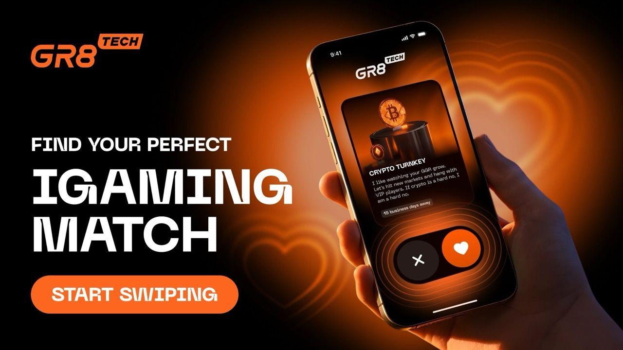 GR8 Tech Launches “Tinder-Style” Swiping for iGaming news featured image