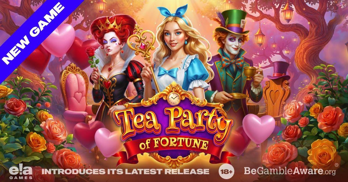 ELA Games serves up magic and multipliers in new release “Tea Party of Fortune” news featured image