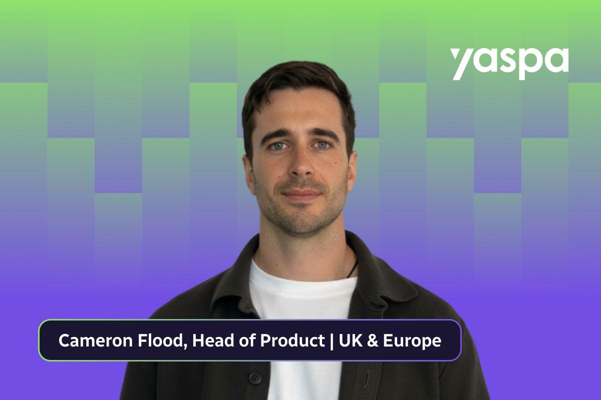 Yaspa appoints Cameron Flood as new Head of Product news featured image