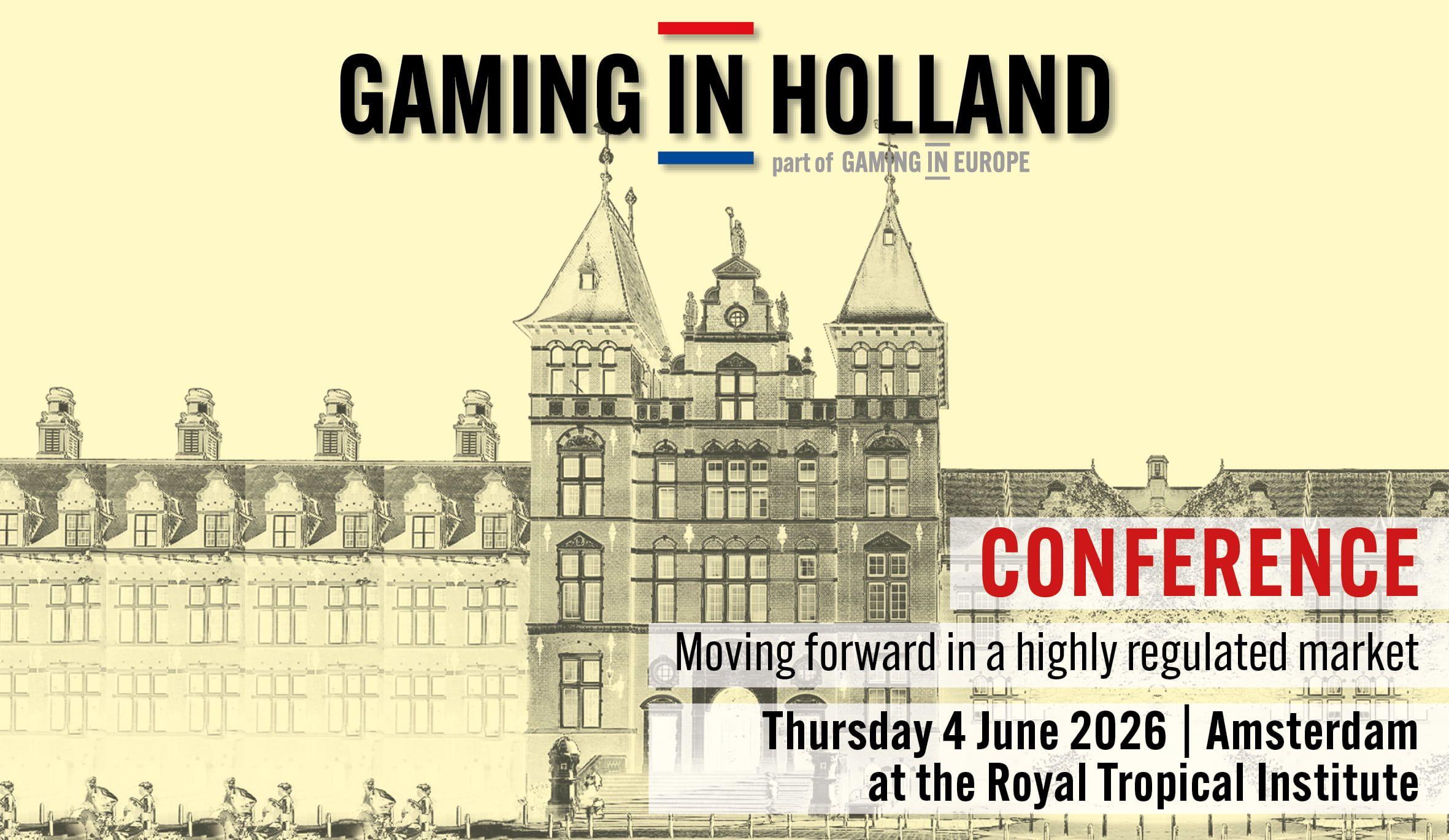 2026 Gaming in Holland Conference announces speaker lineup news featured image