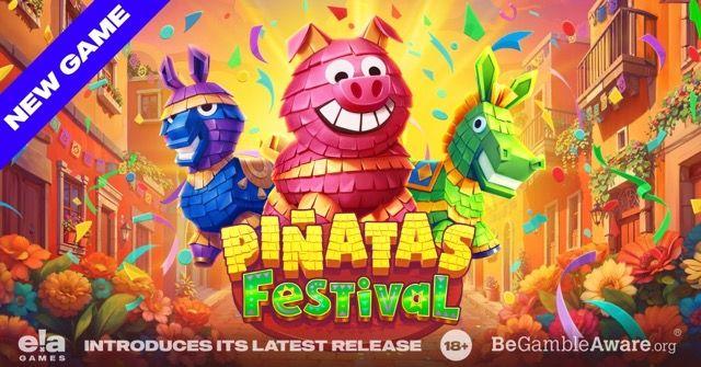 The Party Begins: ELA Games Releases Piñatas Festival, a New High-Energy Game news featured image