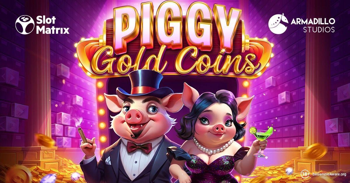SlotMatrix rolls out Piggy Gold Coins in  Michigan and New Jersey  news featured image