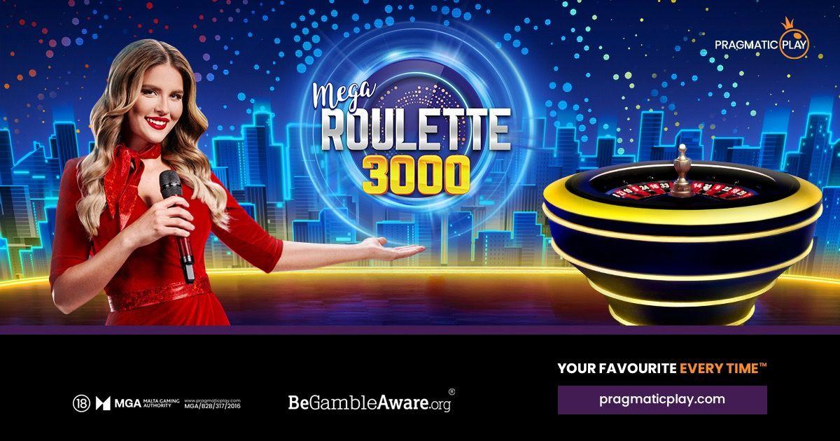 PRAGMATIC PLAY TRANSFORMS A LIVE CASINO CLASSIC IN MEGA ROULETTE 3000 news featured image