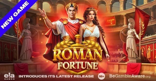 Glory & Honour Await the Strongest Gladiators in ELA Games’ Newest Game, Roman Fortune news featured image