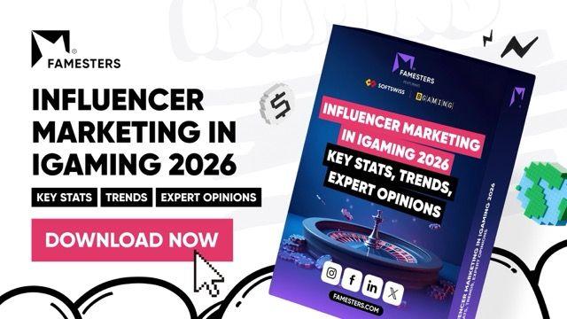 Influencers at the center of iGaming growth: Famesters releases new iGaming report for 2026 news featured image