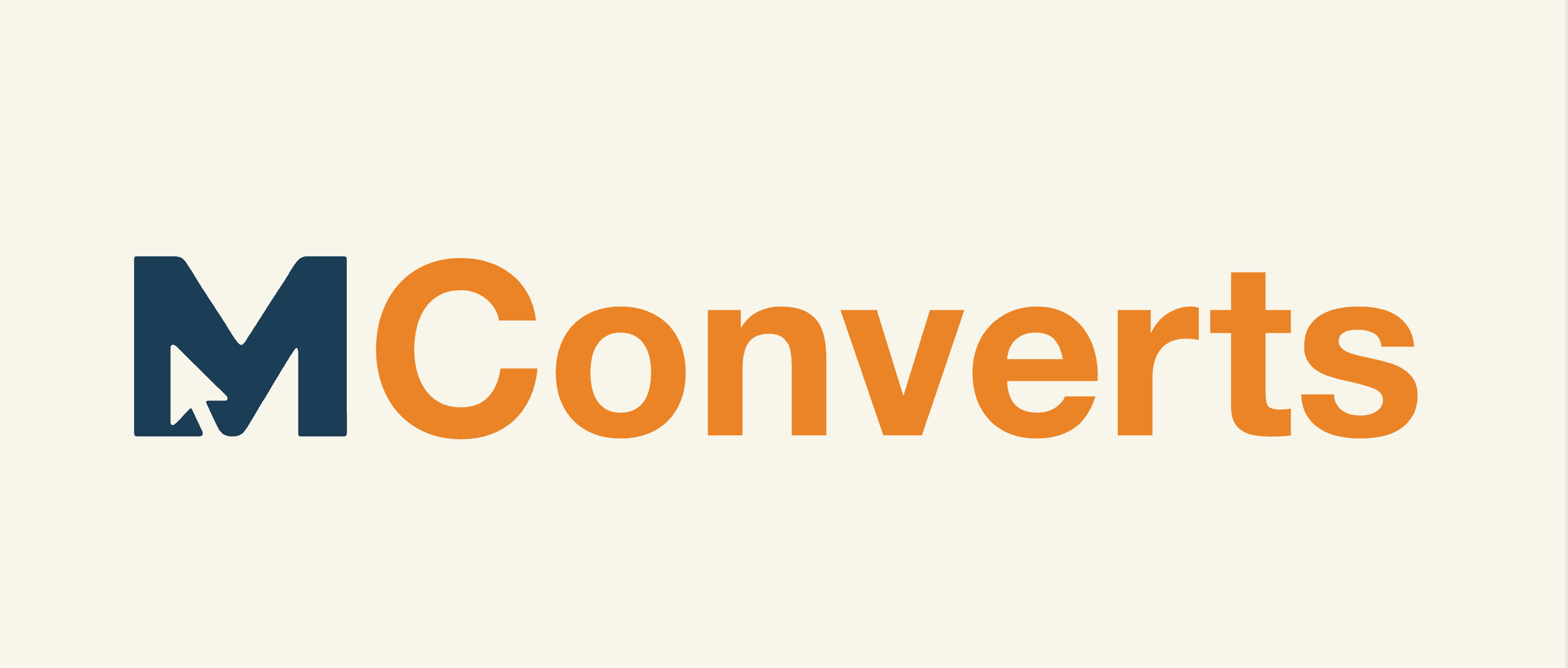 MConverts logo