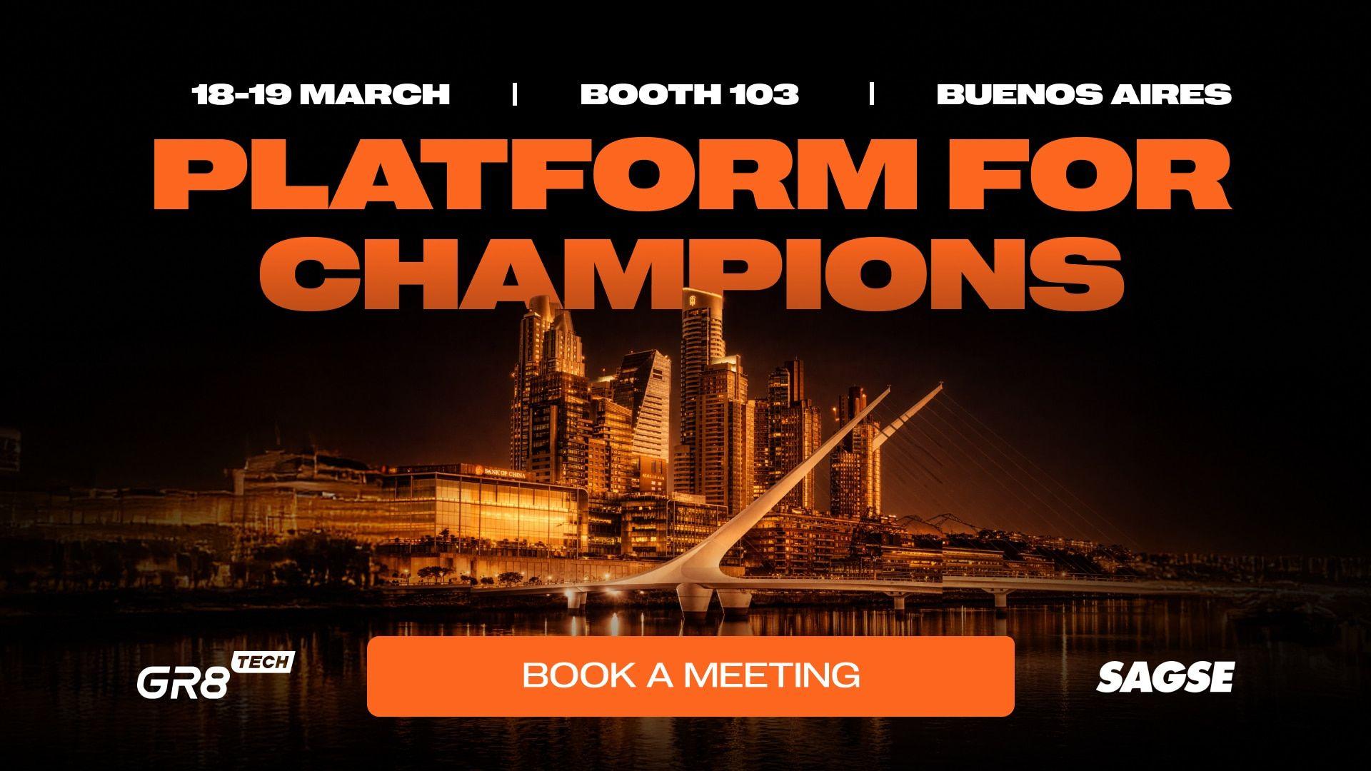 GR8 Tech at SAGSE Latam: Where Platform for Champions Meets the Region news featured image
