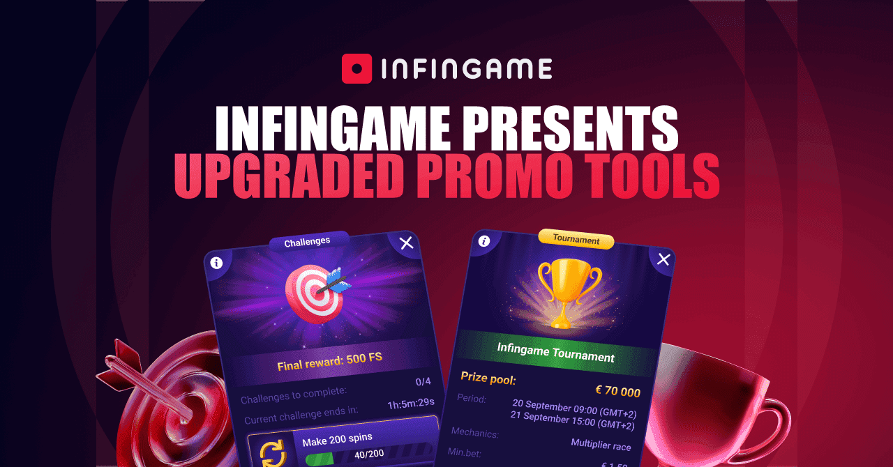 Infingame presents upgraded Tournaments and Challenges tools to strengthen player retention news featured image