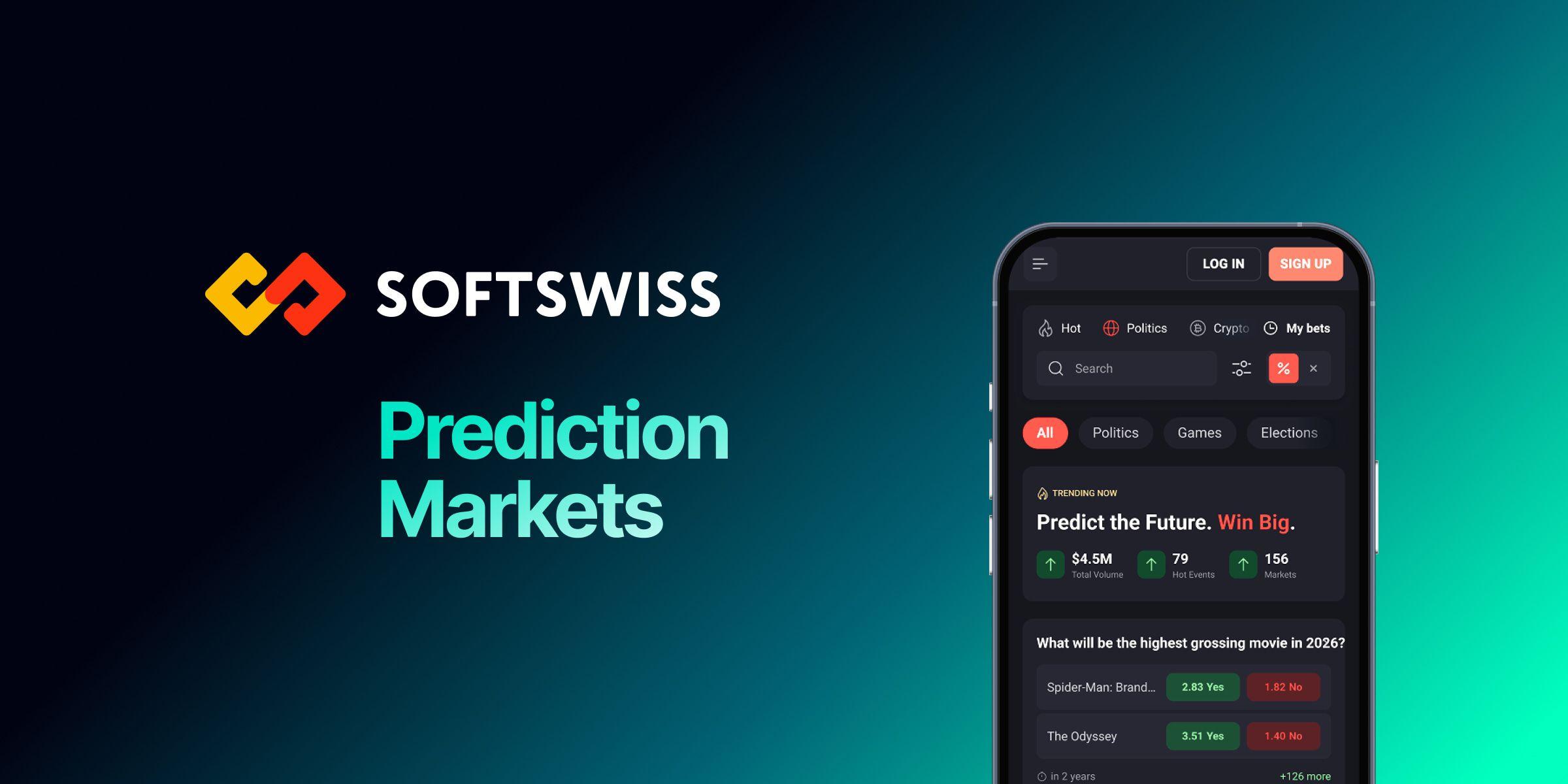 SOFTSWISS Launches Fixed-Odds Prediction Markets for iGaming Operators news featured image
