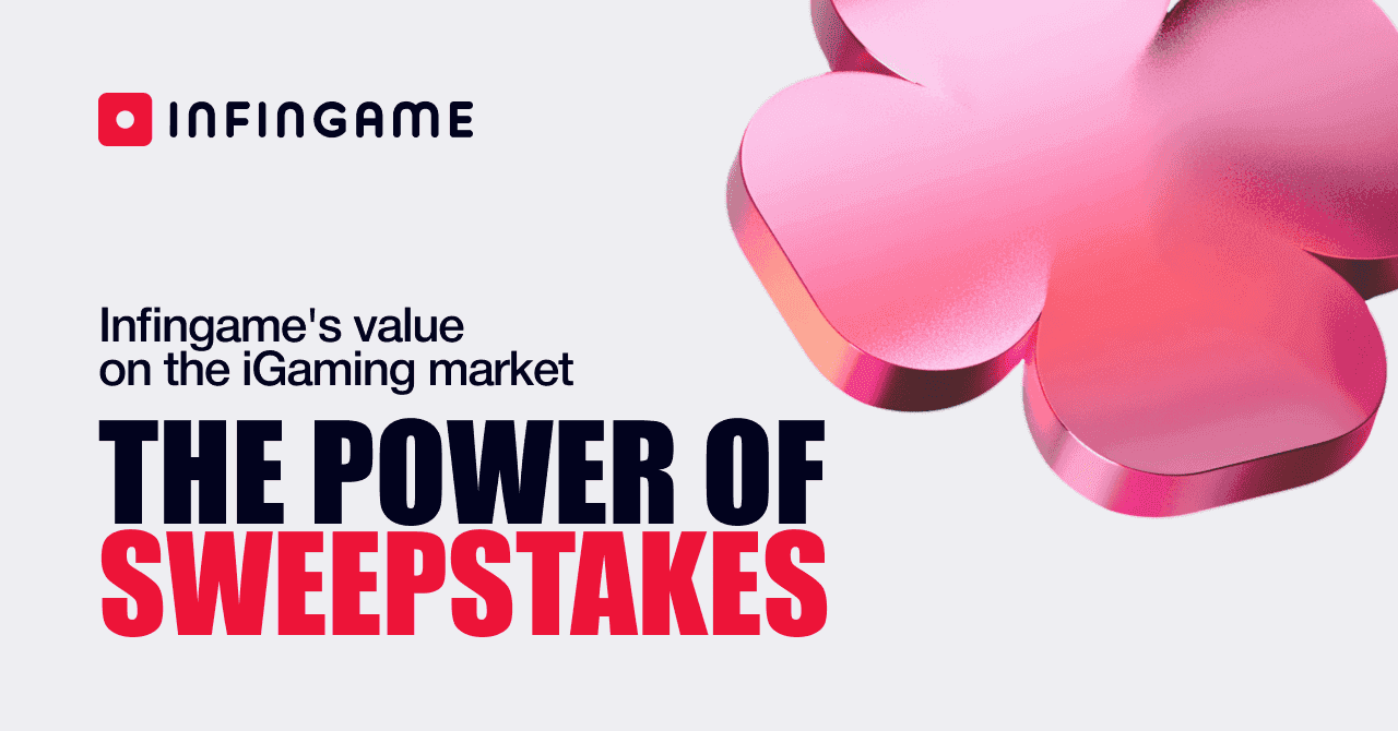 The power of sweepstakes: how Infingame brings strategic value to the iGaming market news featured image