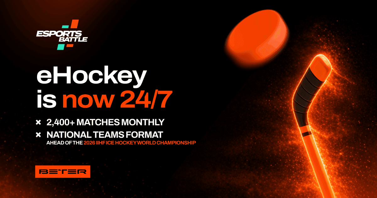 ESportsBattle eHockey is now 24/7 with a new National Teams format ahead of the 2026 IIHF Ice Hockey World Championship news featured image