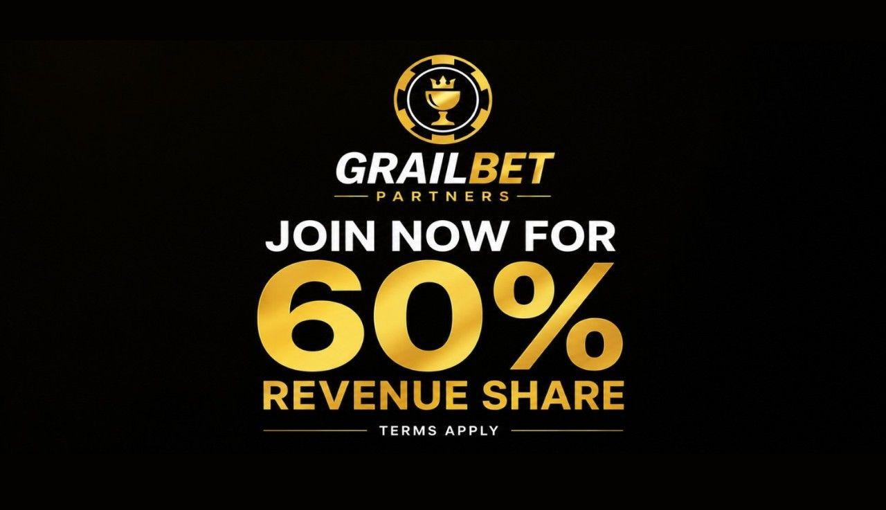 Grailbet Partners Begins Affiliate Recruitment With 60% Revenue Share Offer Ahead of GrailBet Launch news featured image