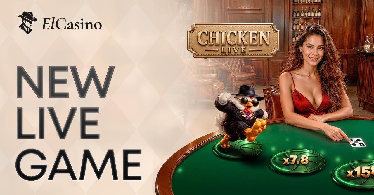 ElCasino Launches Chicken Live, Bringing Crash Mechanics into a Premium Live Casino Experience news featured image